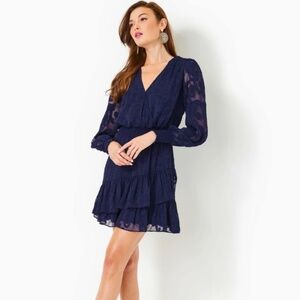 NWT LILLY PULITZER Cristiana Long Sleeve Dress SIZE 8